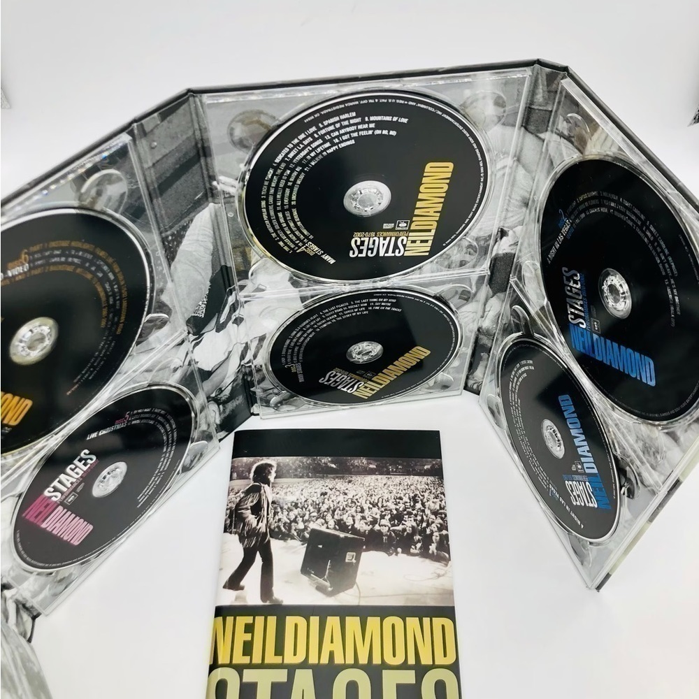 Neil Diamond Stages Performance 1970-2002 Collection - Like New